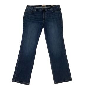 Wrangler High Rise True Straight Jeans Sz 22W